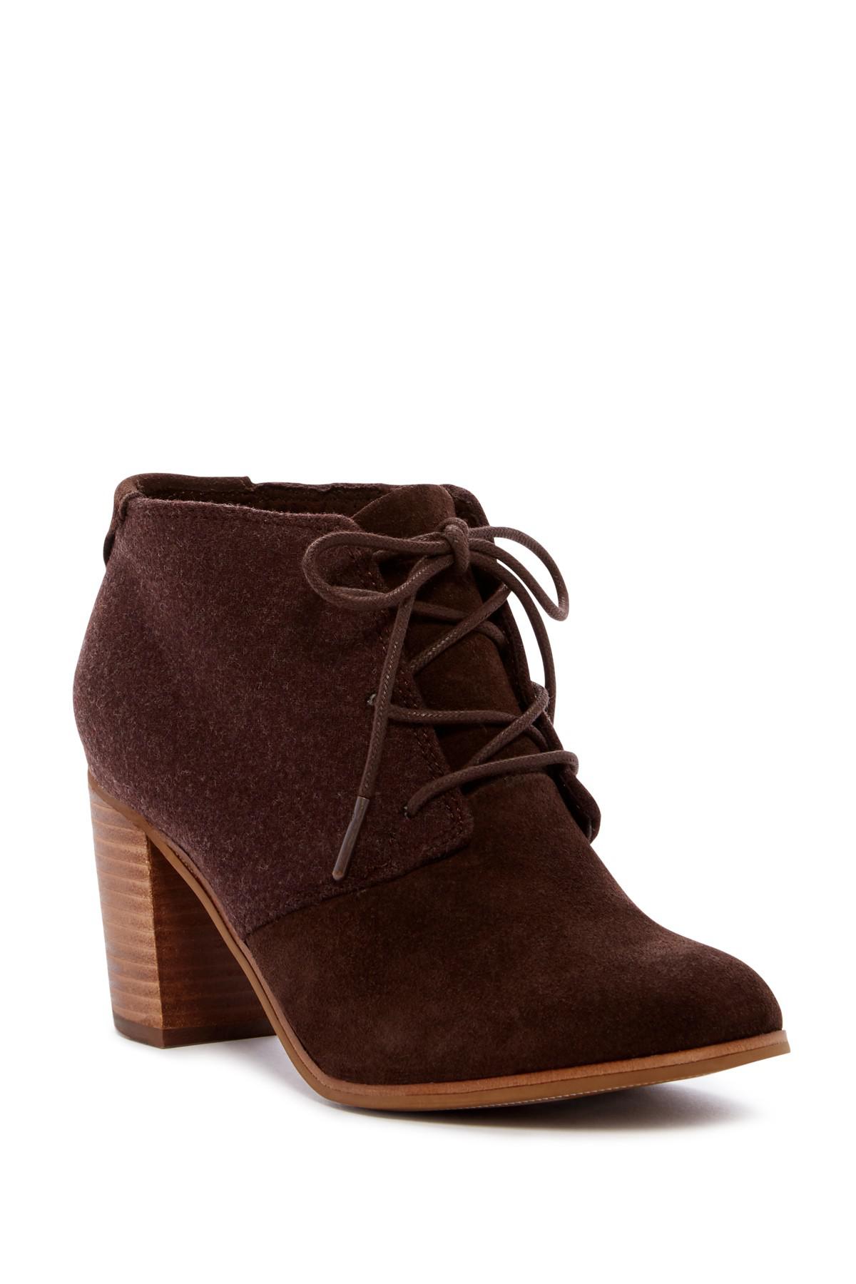 toms brown booties