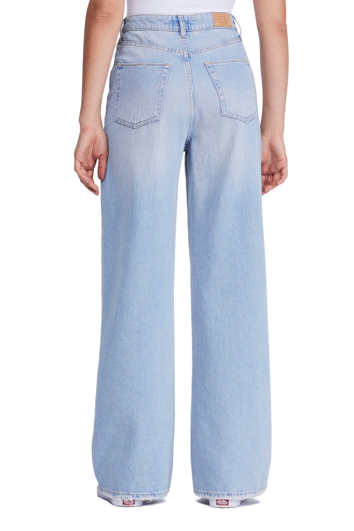 BDG Denim Urban Outfitters Puddle Jeans (bleach) in lt Denim (Blue) | Lyst