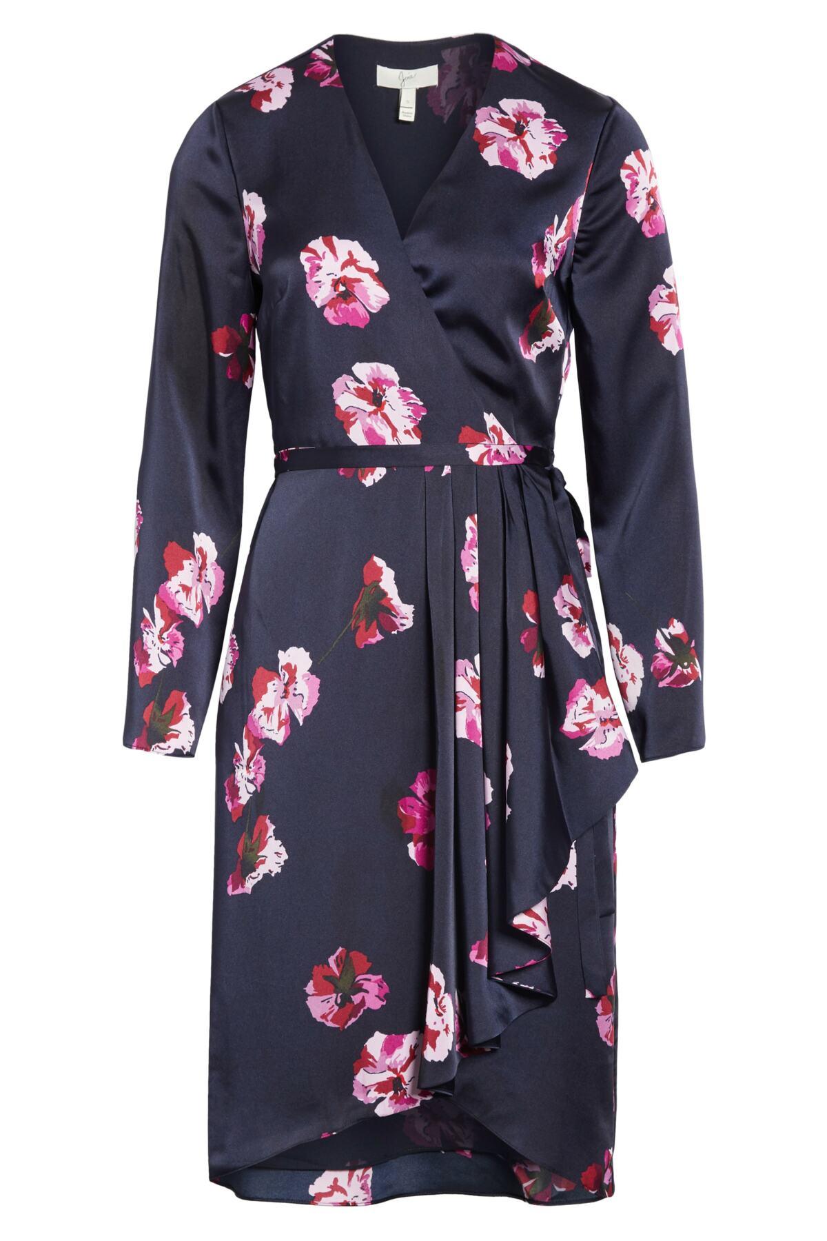joie miltona wrap dress