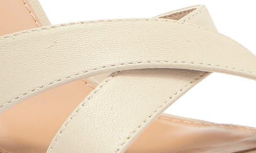 Steve Madden Renley Block Heel Ankle Strap Sandal in Natural