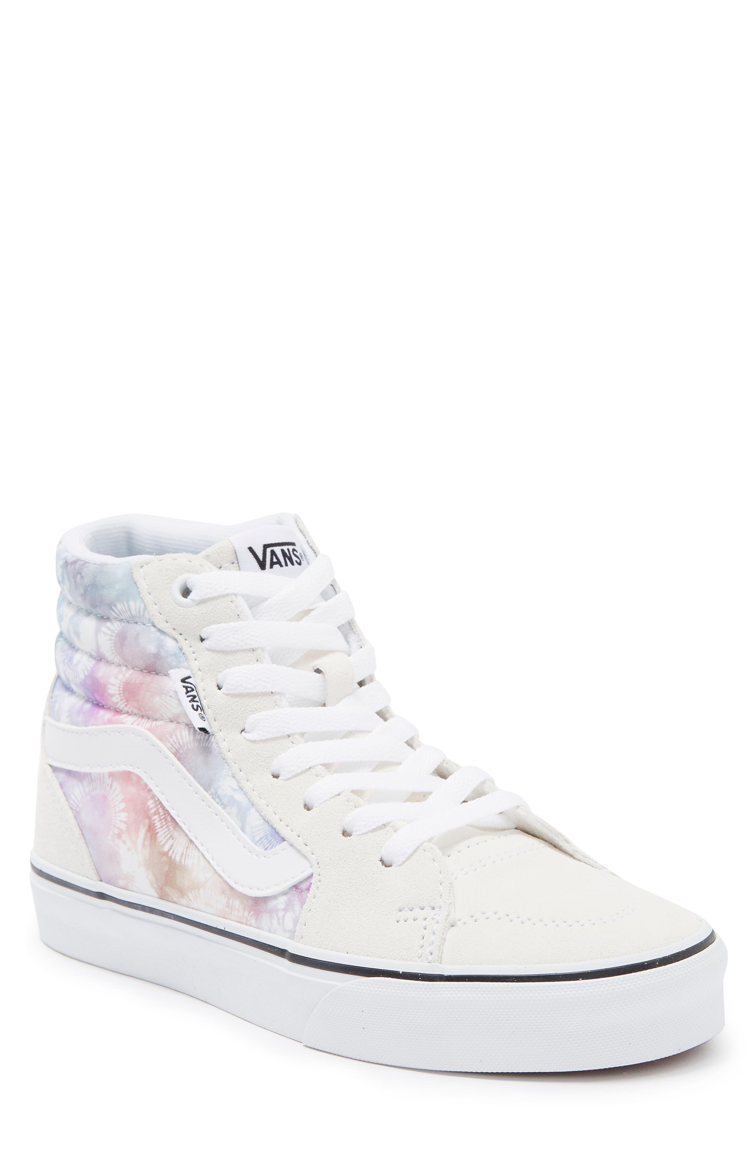 Vans High-top Lace-up Sneaker In Heart Tie Dye Multi/white At Nordstrom  Rack | Lyst