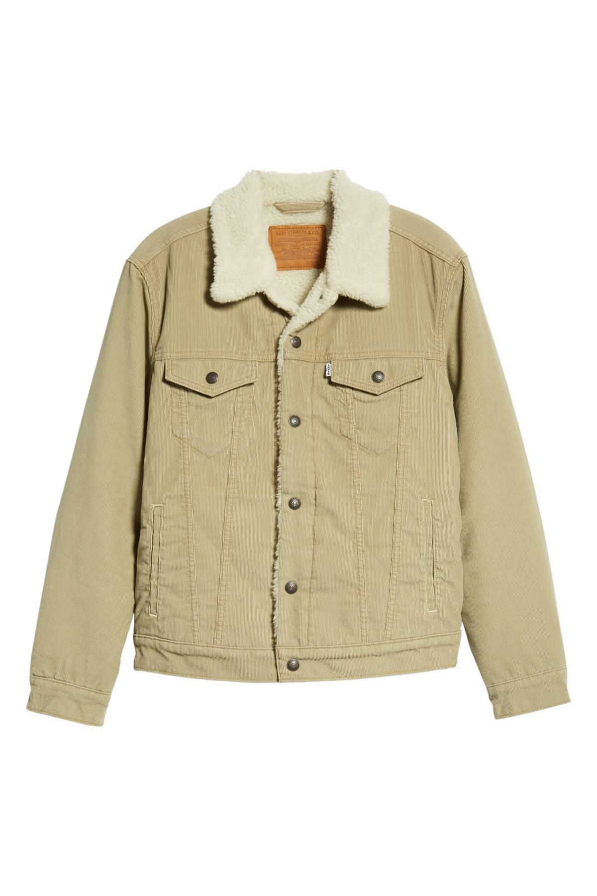 type 3 fleece lined trucker jacket