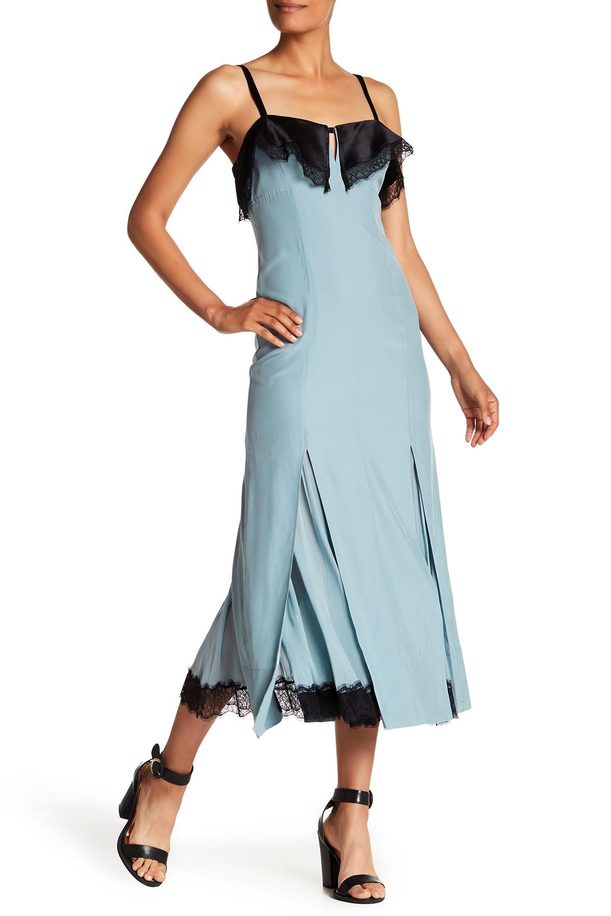 cinq a sept blue dress
