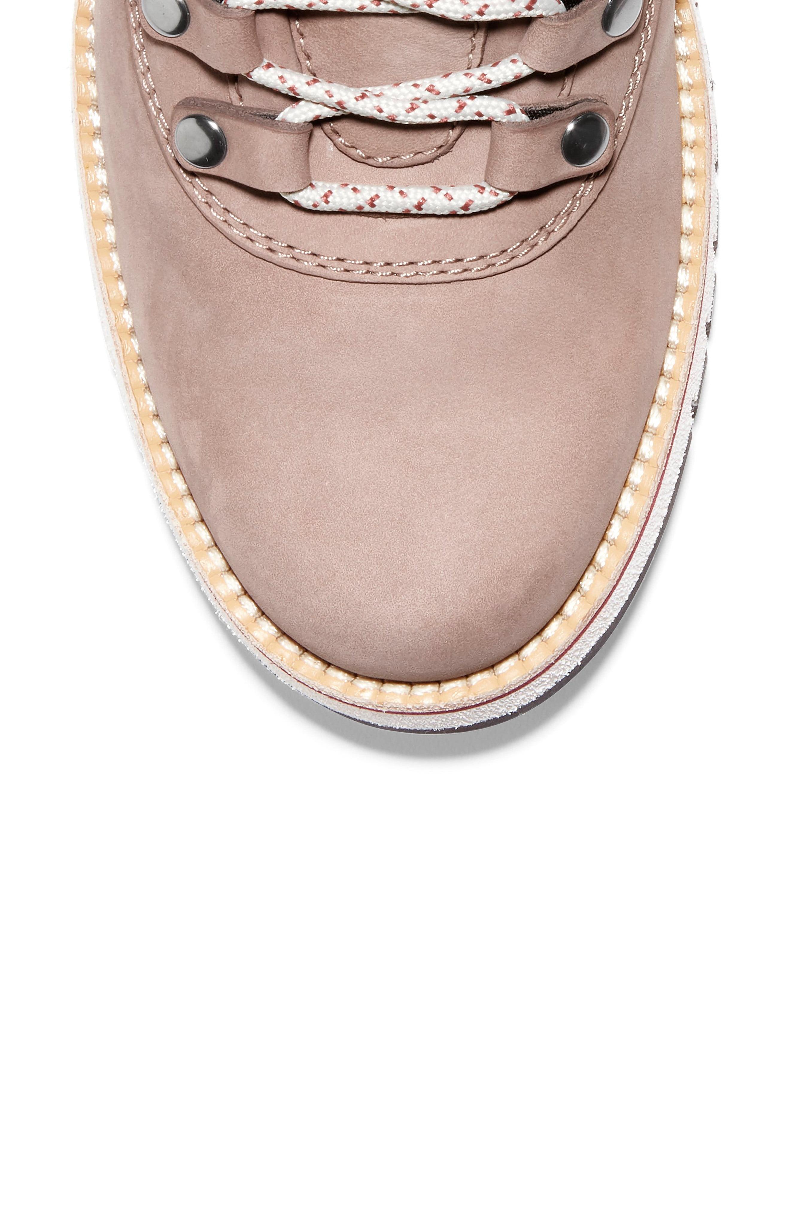 grandexpløre genuine shearling trim waterproof hiker boot cole haan