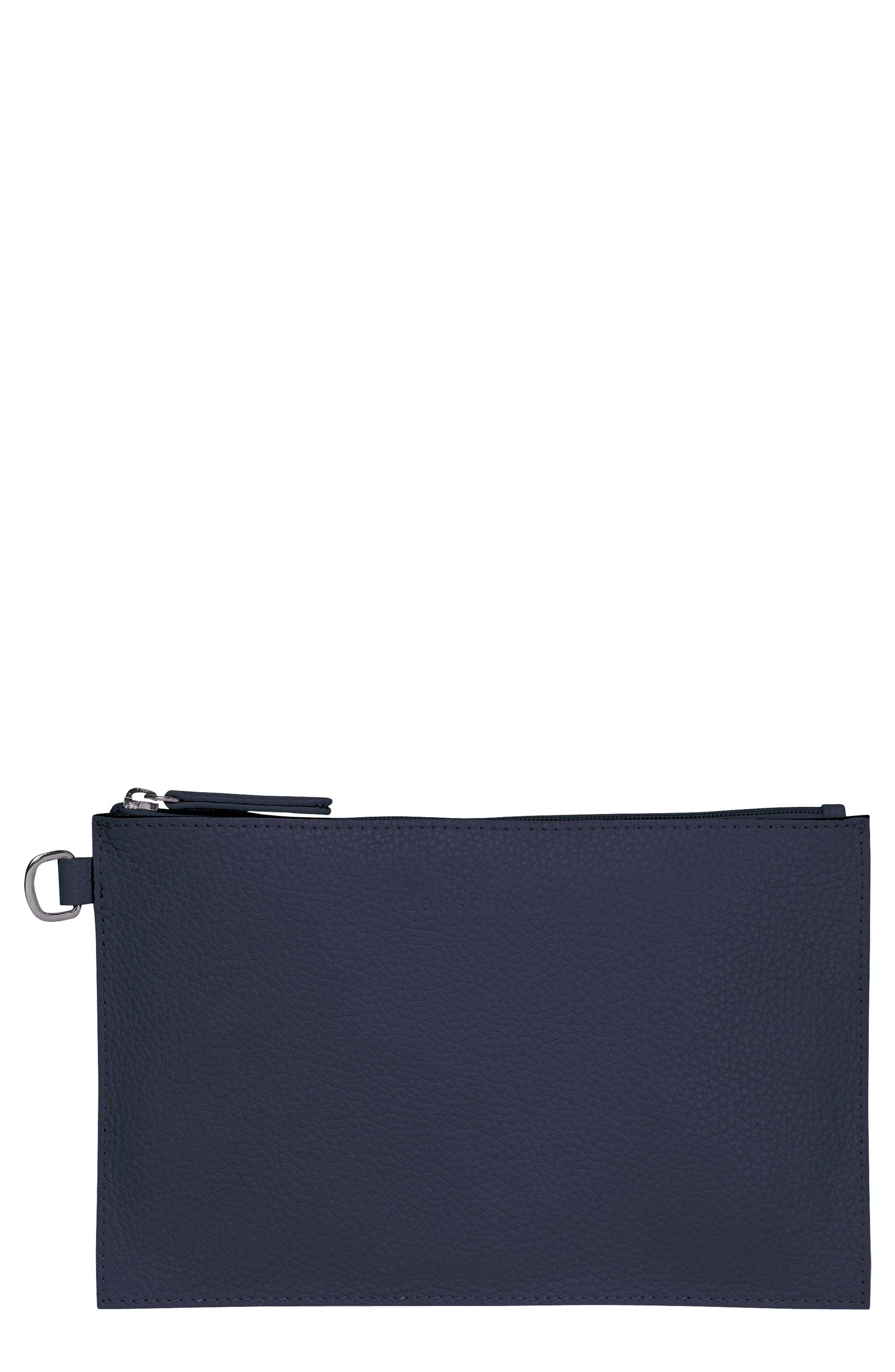 Longchamp Roseau Essential Zip Pouch in Blue Lyst