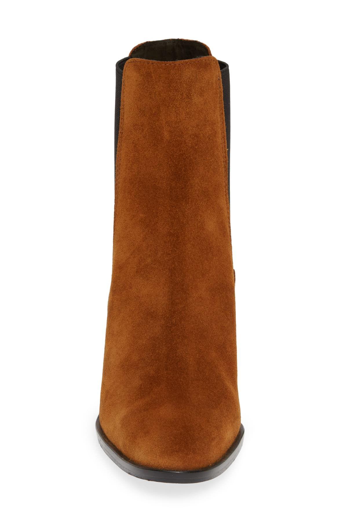 morty angled heel boots