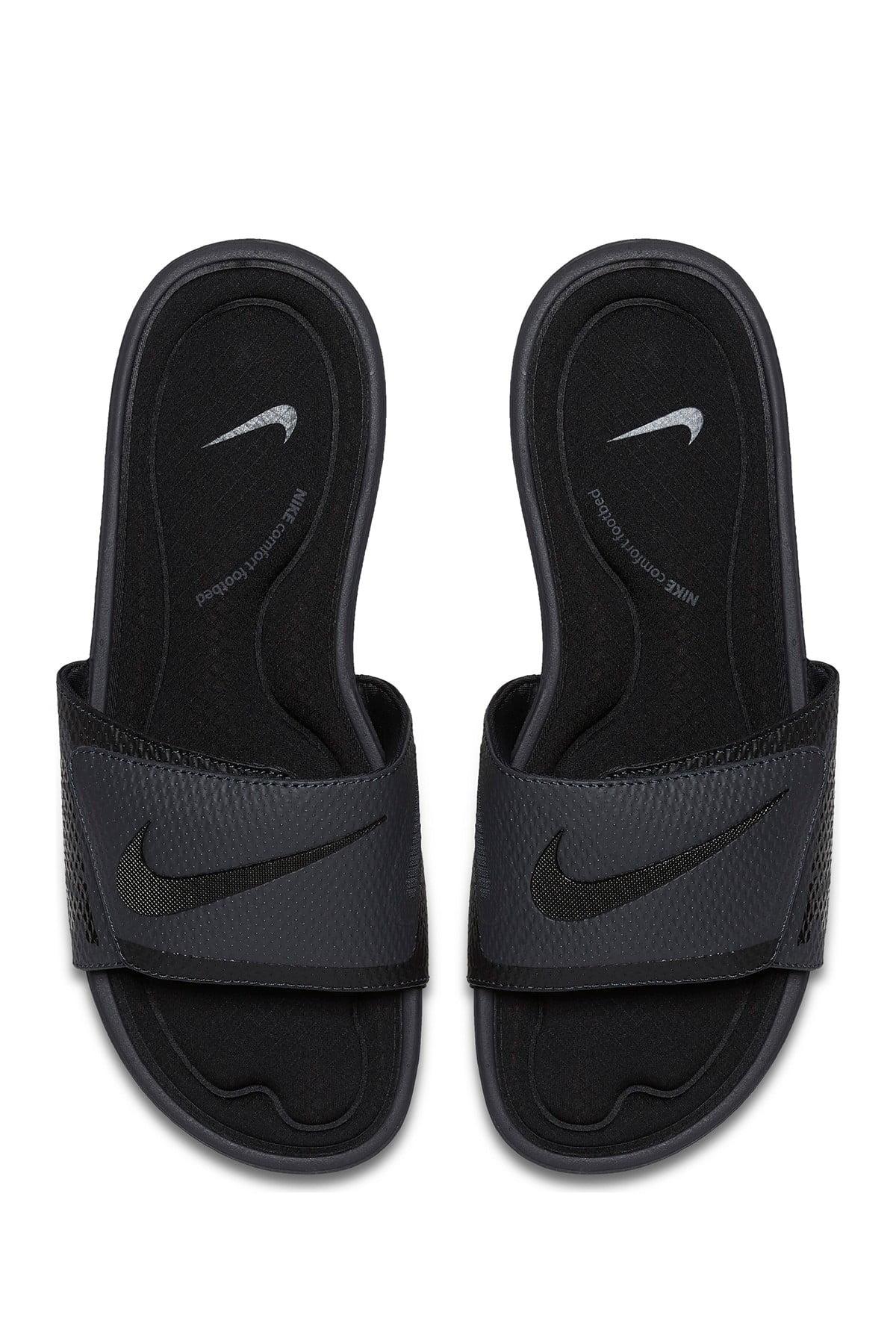 Nike Solarsoft Comfort Slide Sandal in Black/Anthracite (Black) for Men |  Lyst