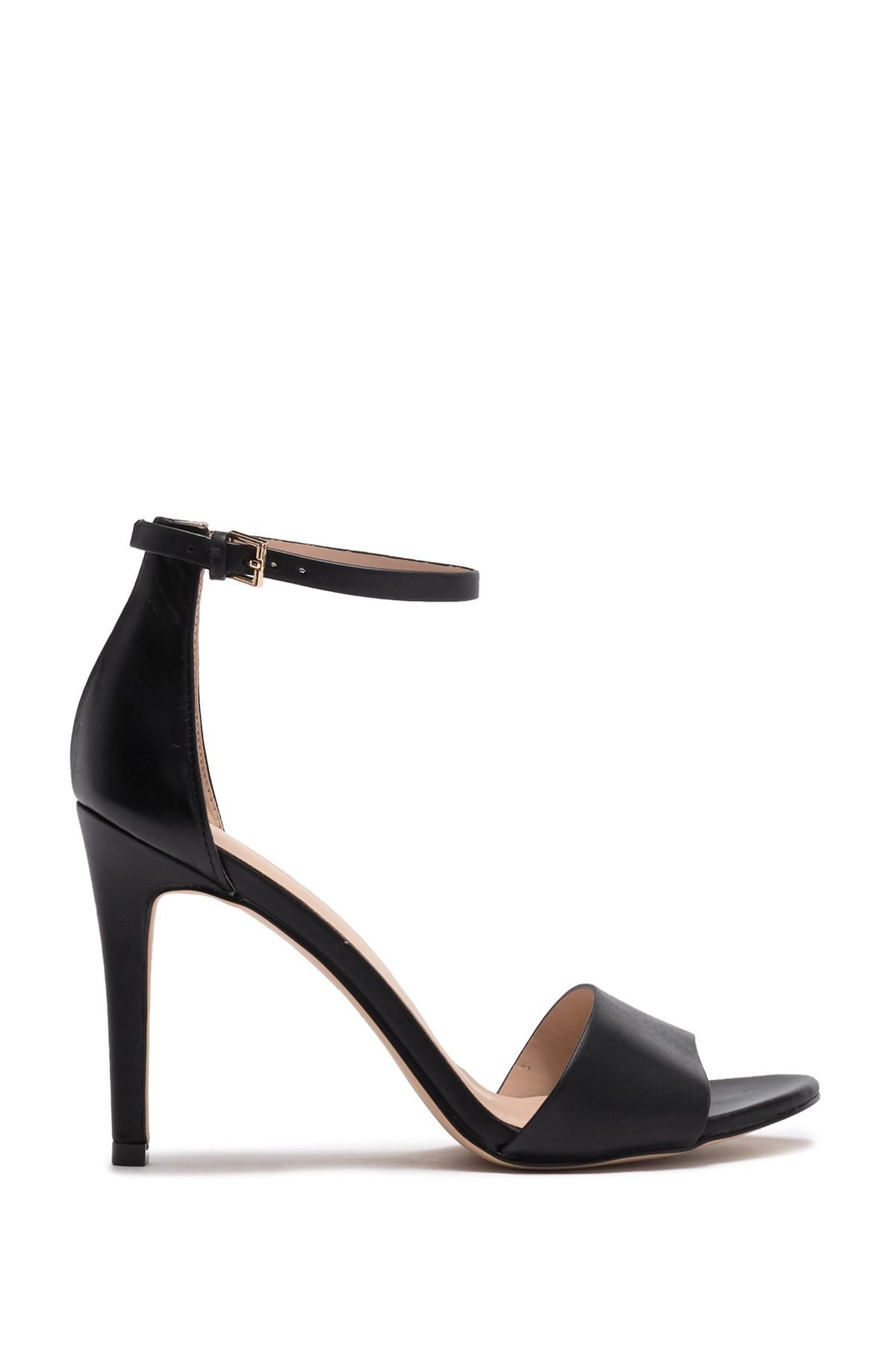 aldo white strappy heels