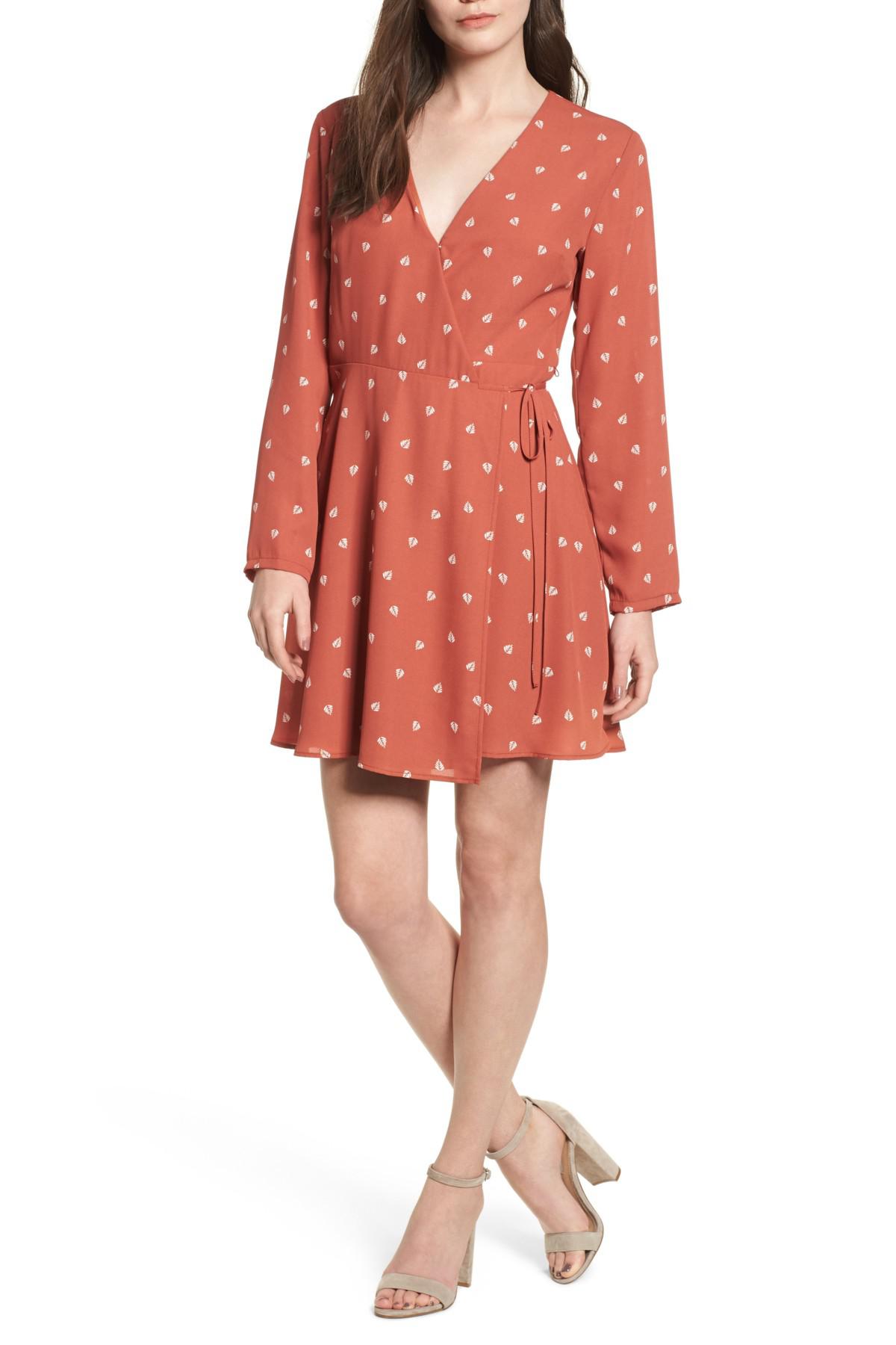 lush wrap dress