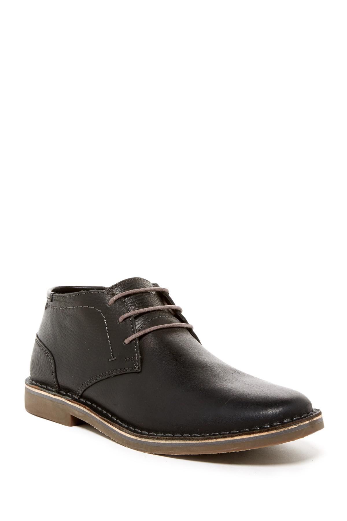 Cole Reaction Leather Desert Wind Chukka Boot (men) in Black