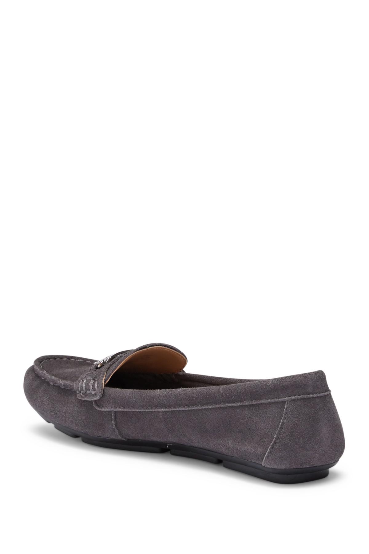 calvin klein lunasi suede