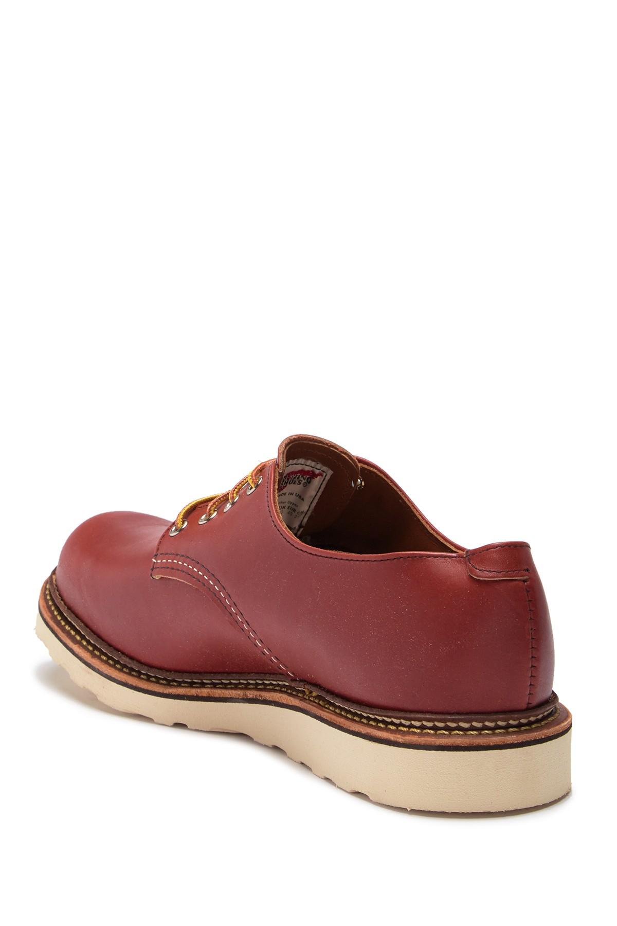 red wing work leather derby