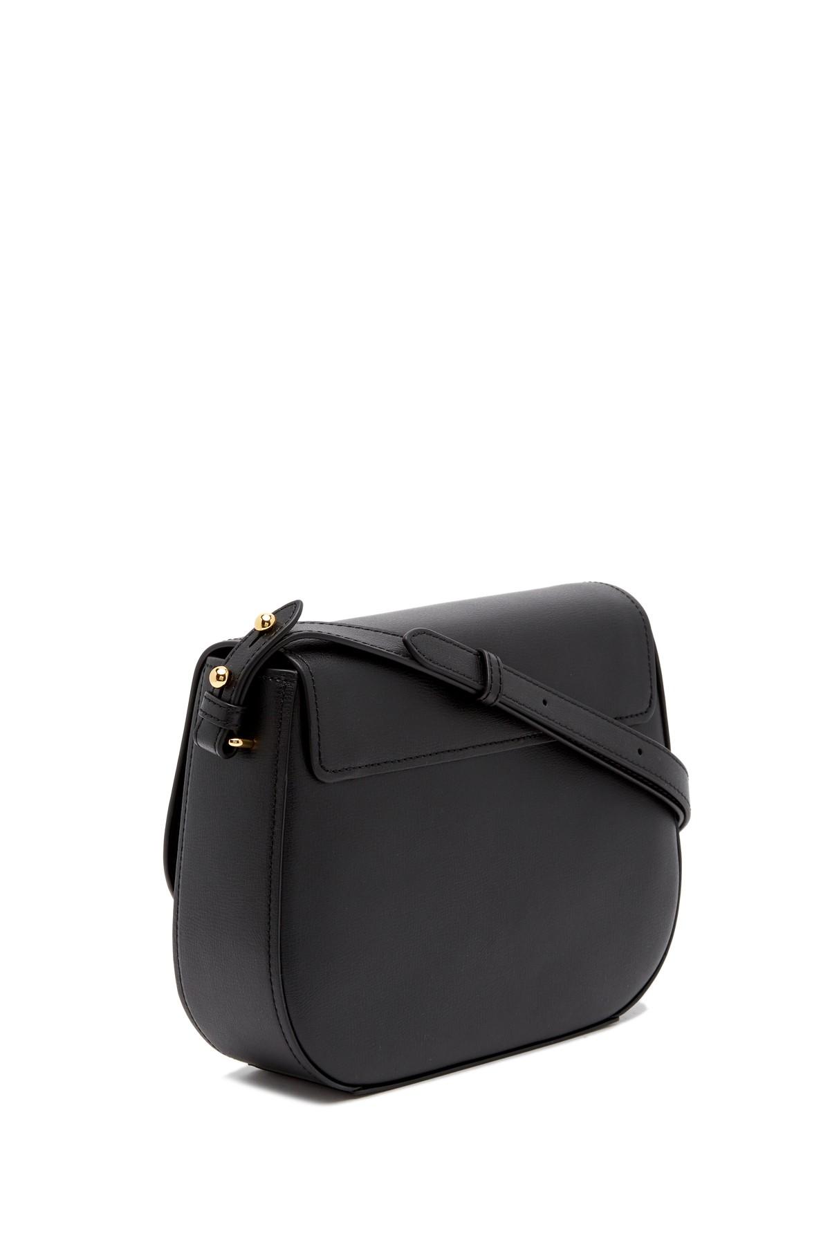 Marc Jacobs Rider Leather Crossbody Bag in Black - Lyst