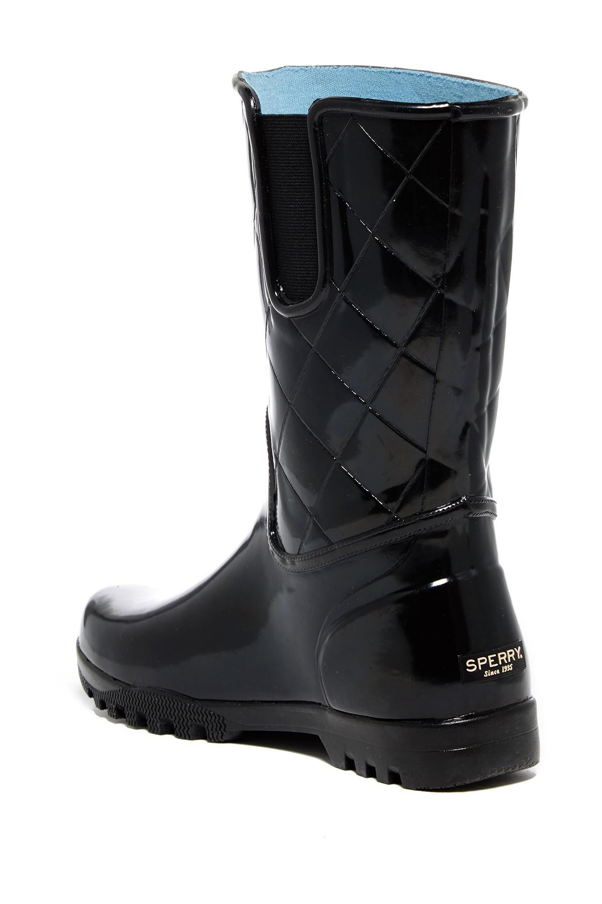 sperry top sider rain boots