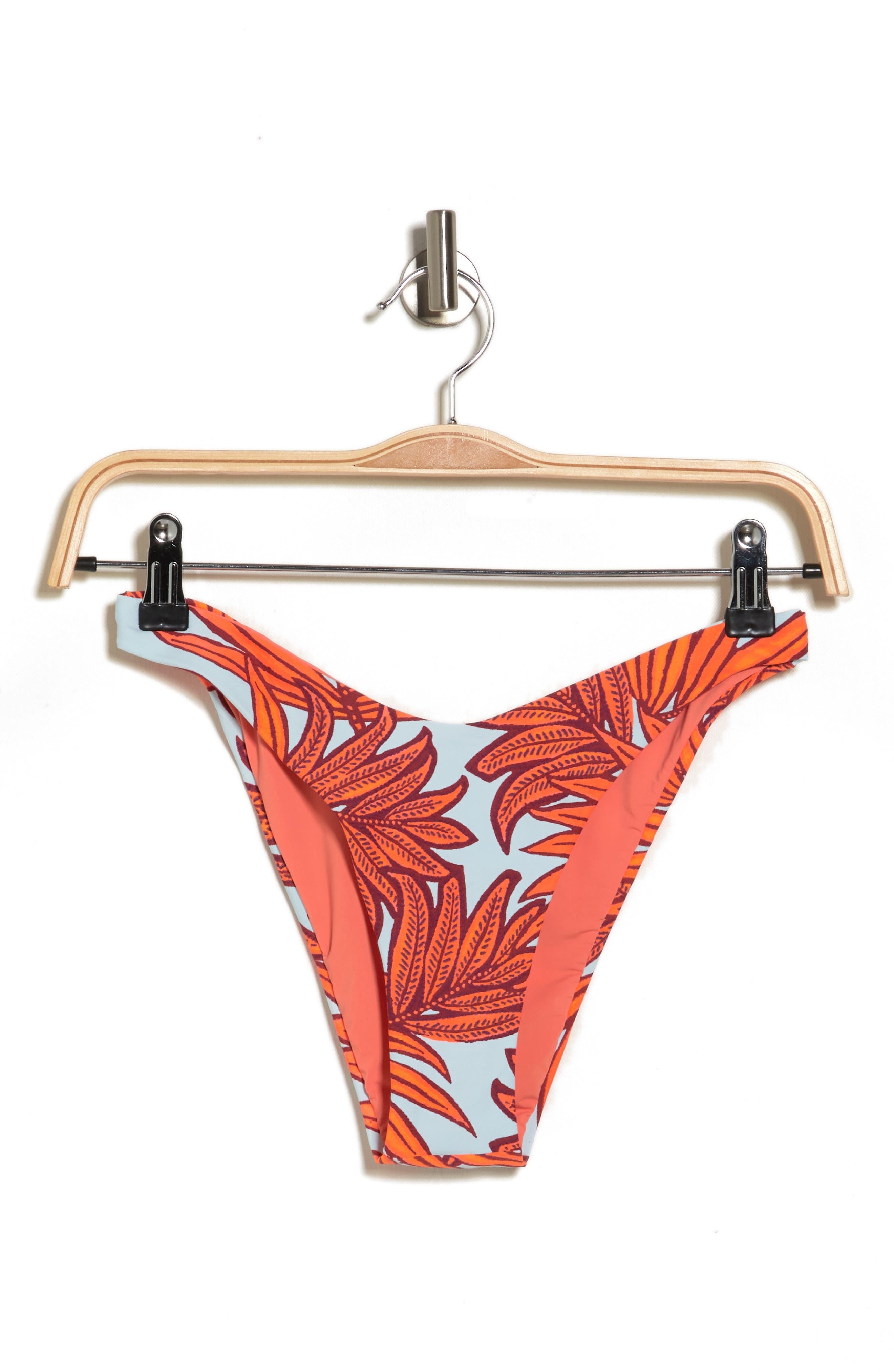 Maaji Bohorama Splendor High Leg Bikini Bottoms In Orange At Nordstrom Rack  in White | Lyst