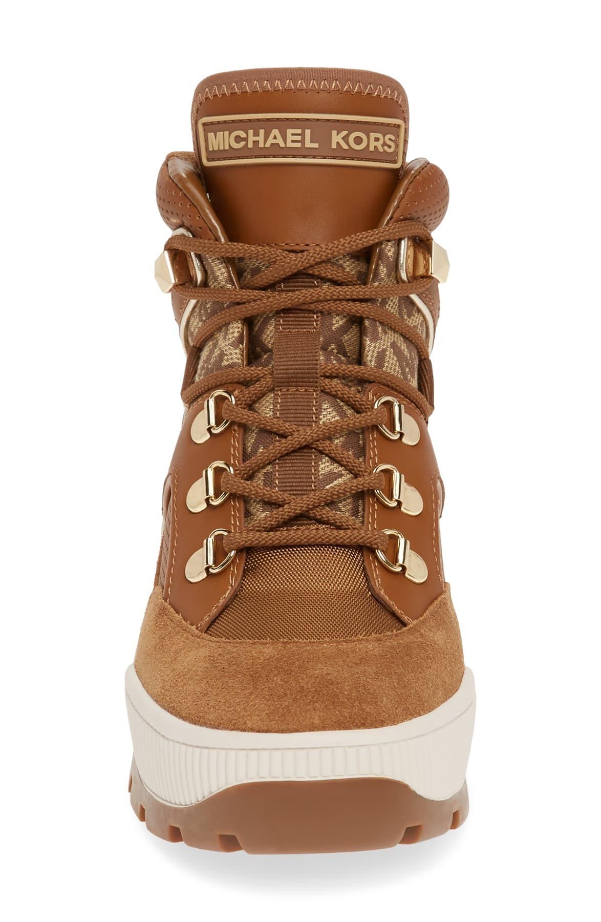 michael michael kors brooke high top sneakers