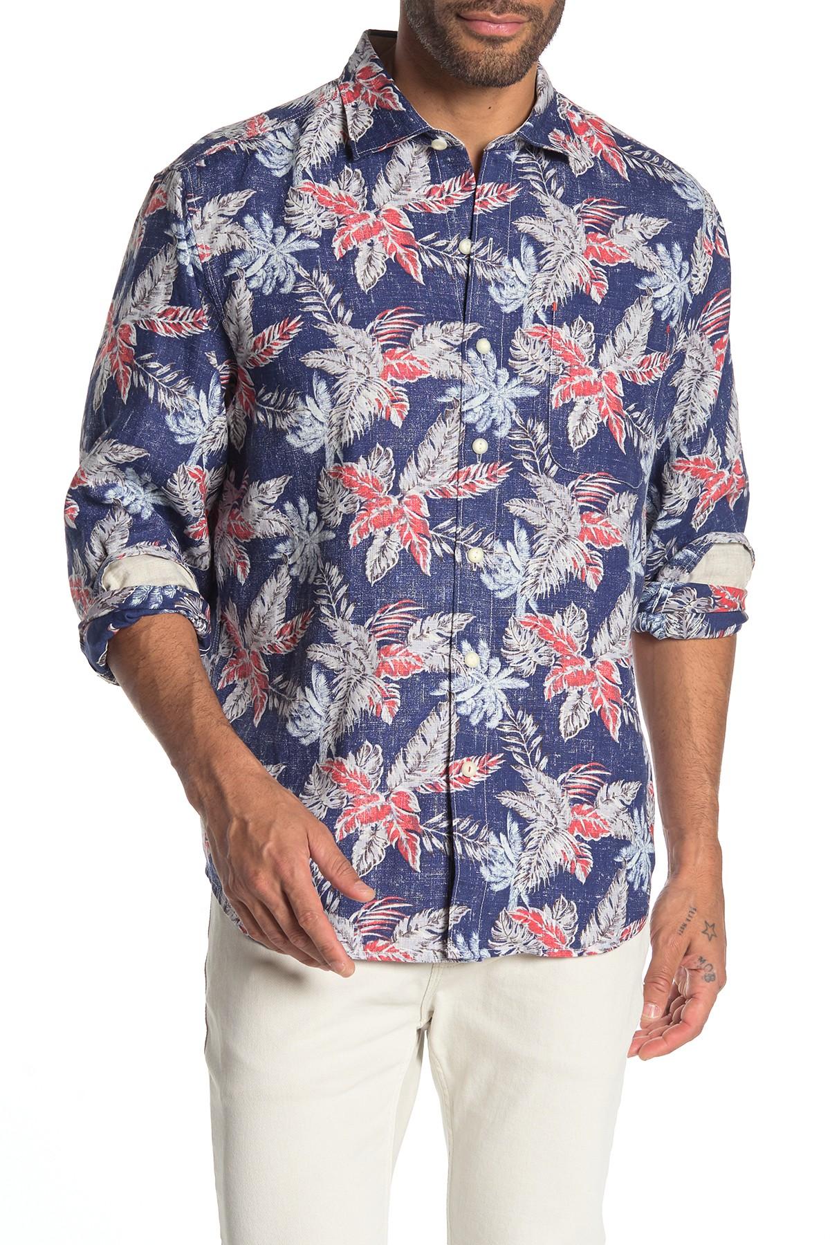 blue tommy bahama shirt