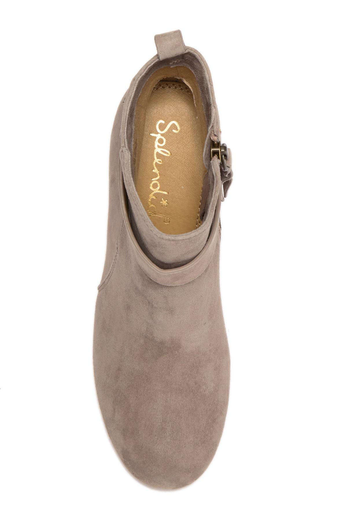 splendid nilo suede bootie