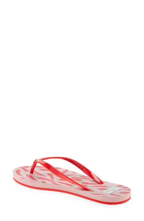 【Kate Spade】★サンダル★ Feldon Flip Flop Sandal kate spade- Feldon- Over Print Stripe -Flip-Flop Sandals