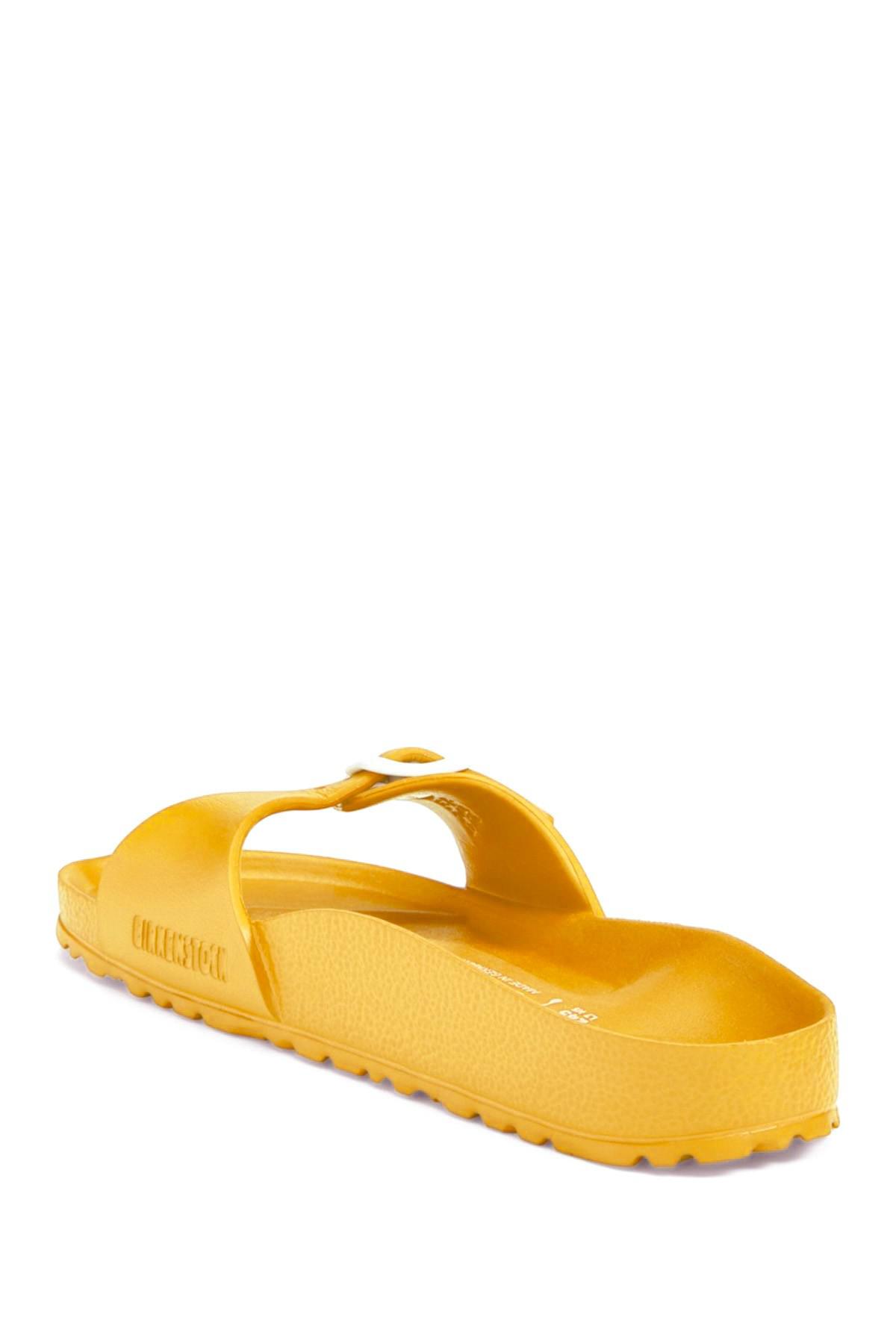 yellow waterproof birkenstocks