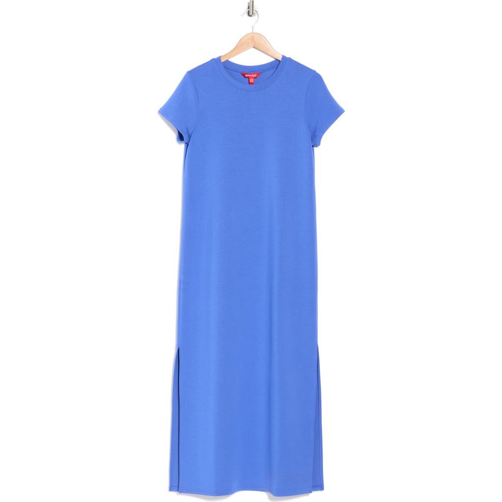 knee length dresses for ladies Spanx AIRESSENTIALS MAXI T-SHIRT DRESS IN VERY BLACK  Love Marlow