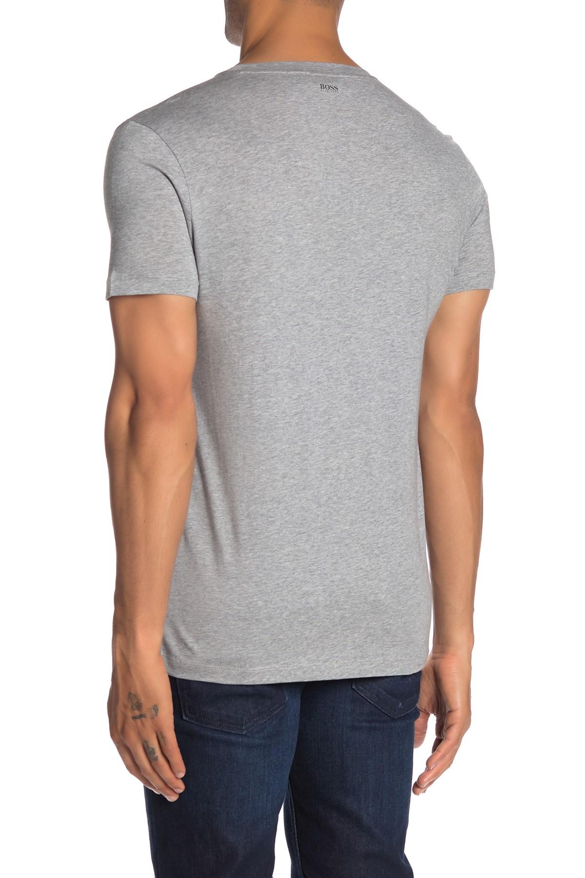 size Medium Hugo Boss Mens Black Teemotion 2 Cotton T-Shirt