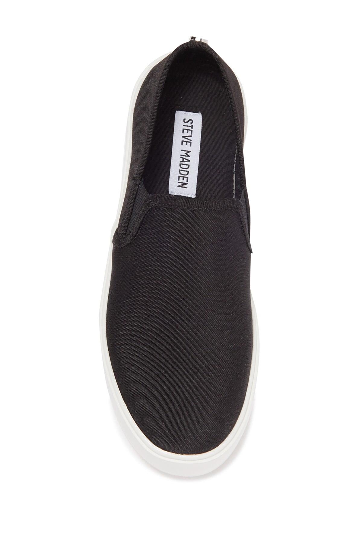 Steve Madden Rogue Slip-on Sneaker in Black | Lyst