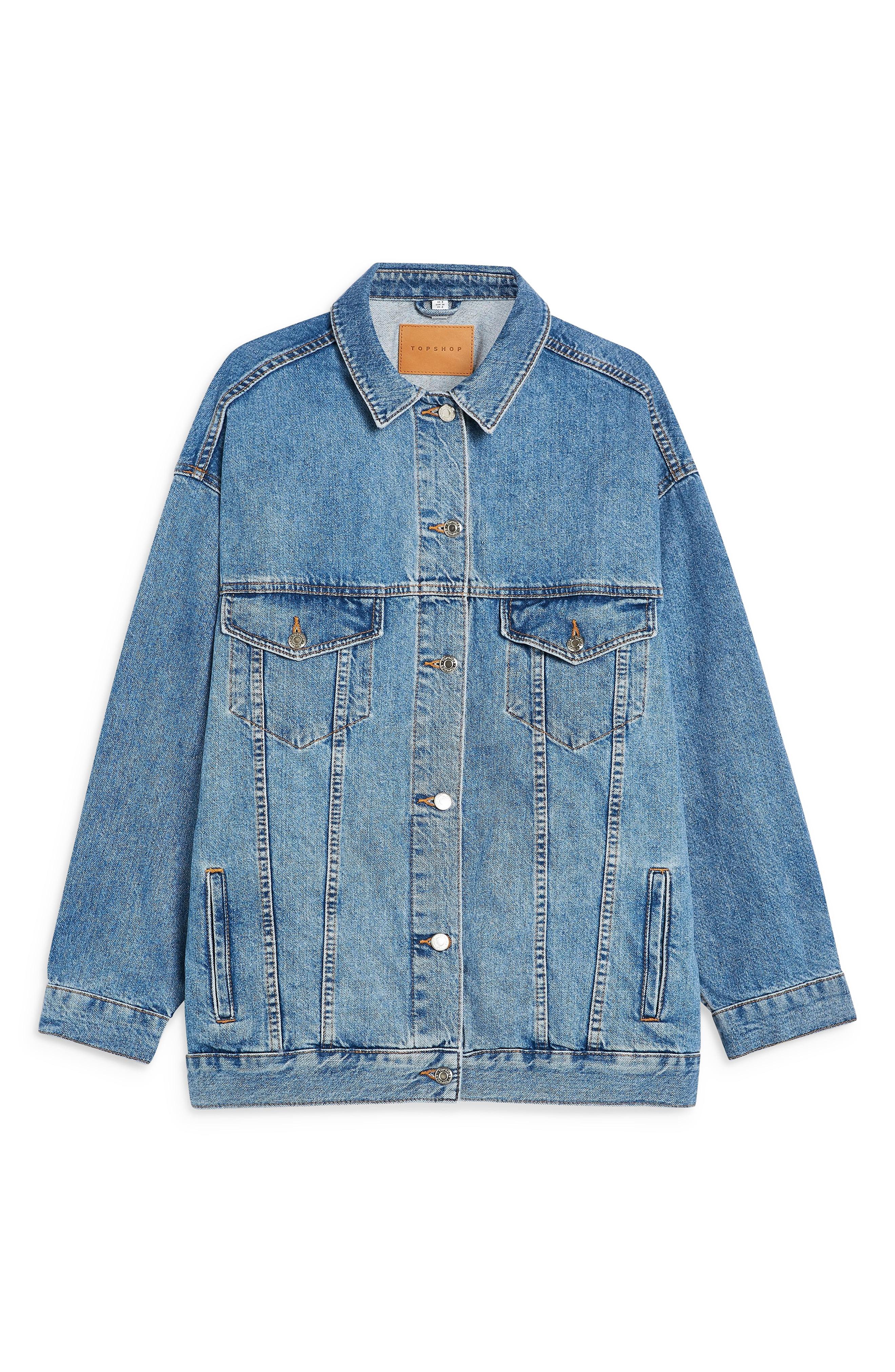 Topshop dad denim jacket Clearance