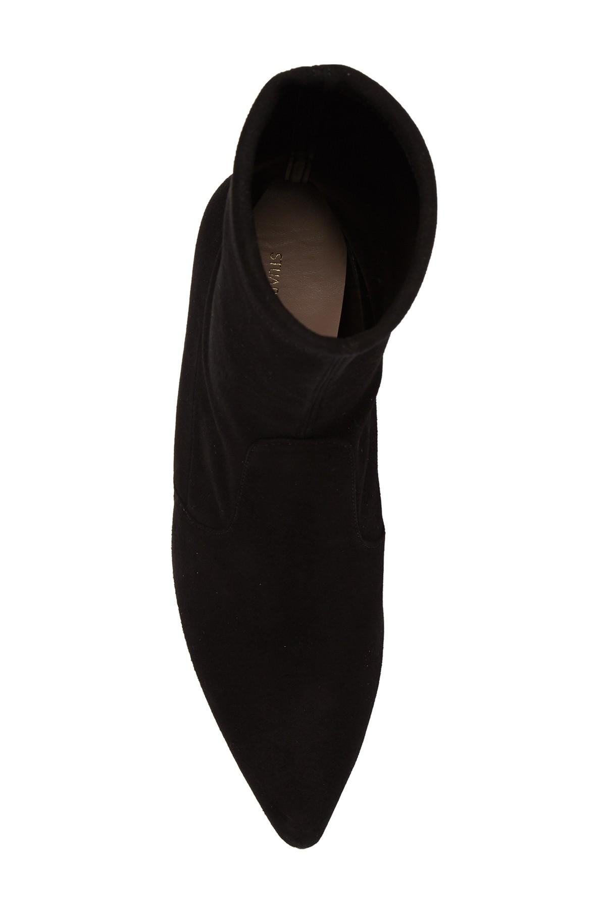 cling stretch bootie stuart weitzman