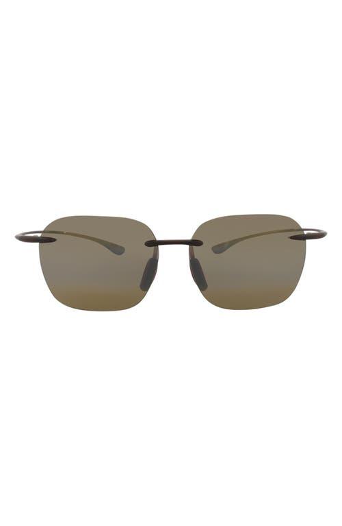 Maui Jim Core 50Mm Polarized Square Sunglasses | Lyst display picture 3