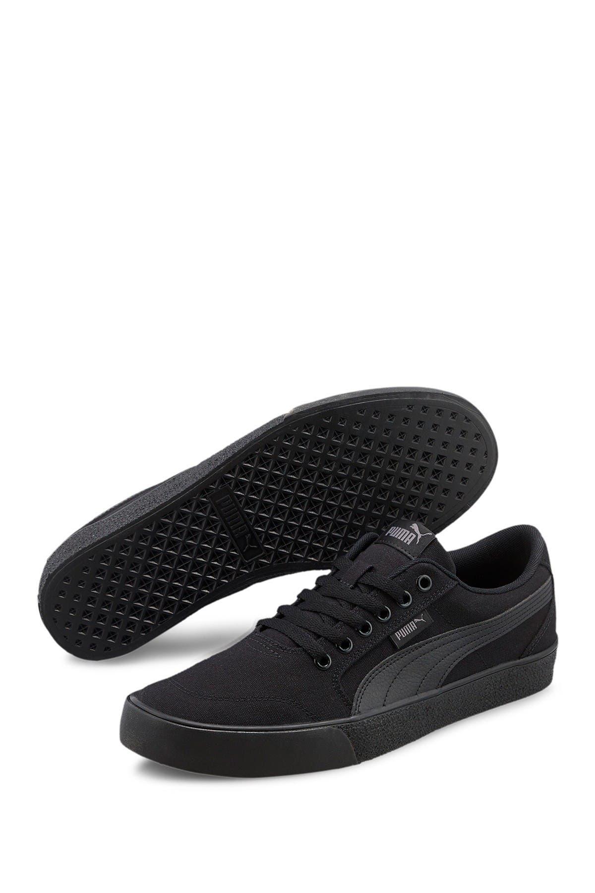 PUMA Canvas C-skate Vulc Sneaker in Black for Men | Lyst