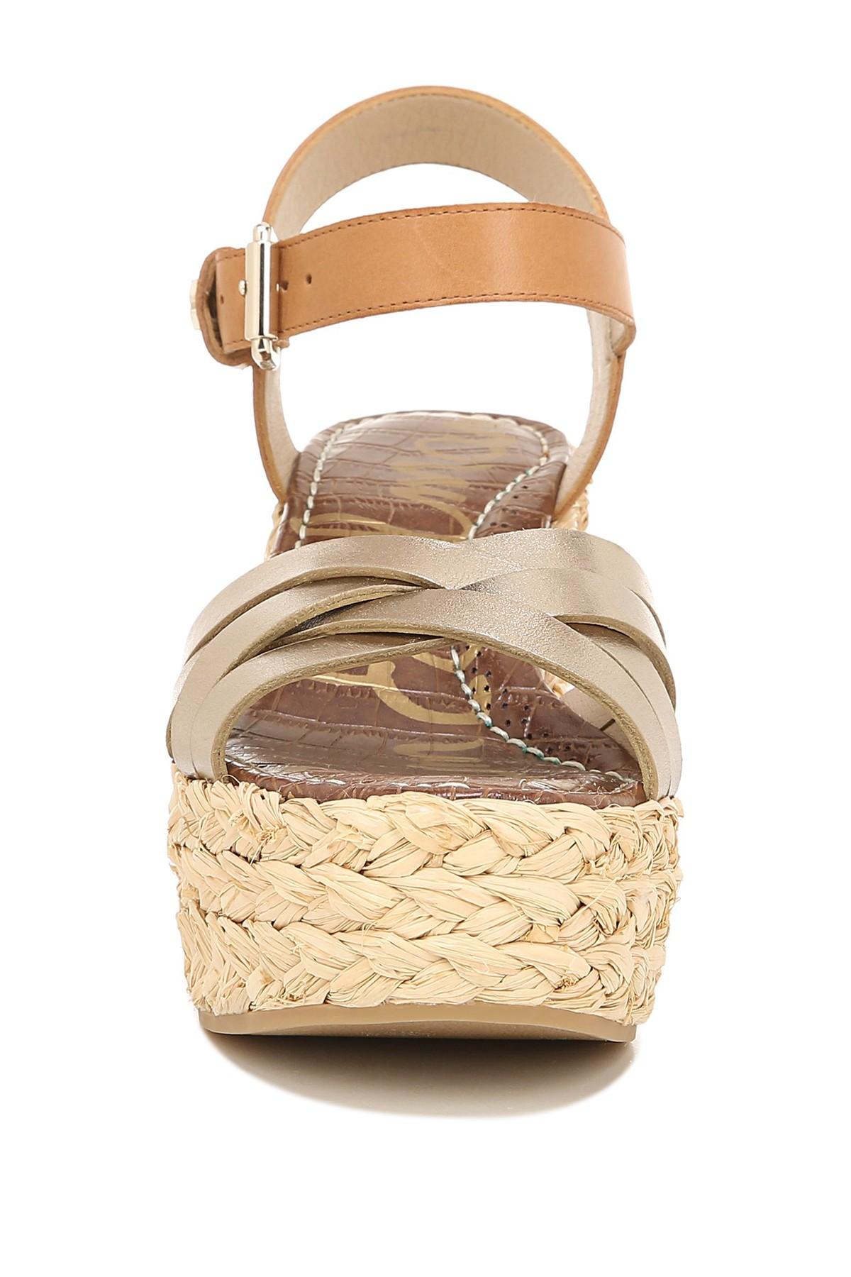 darline platform wedge sandal