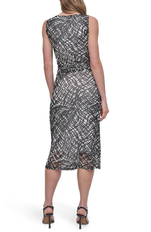 【DKNY】フリルシースドレス Clothing | DKNY