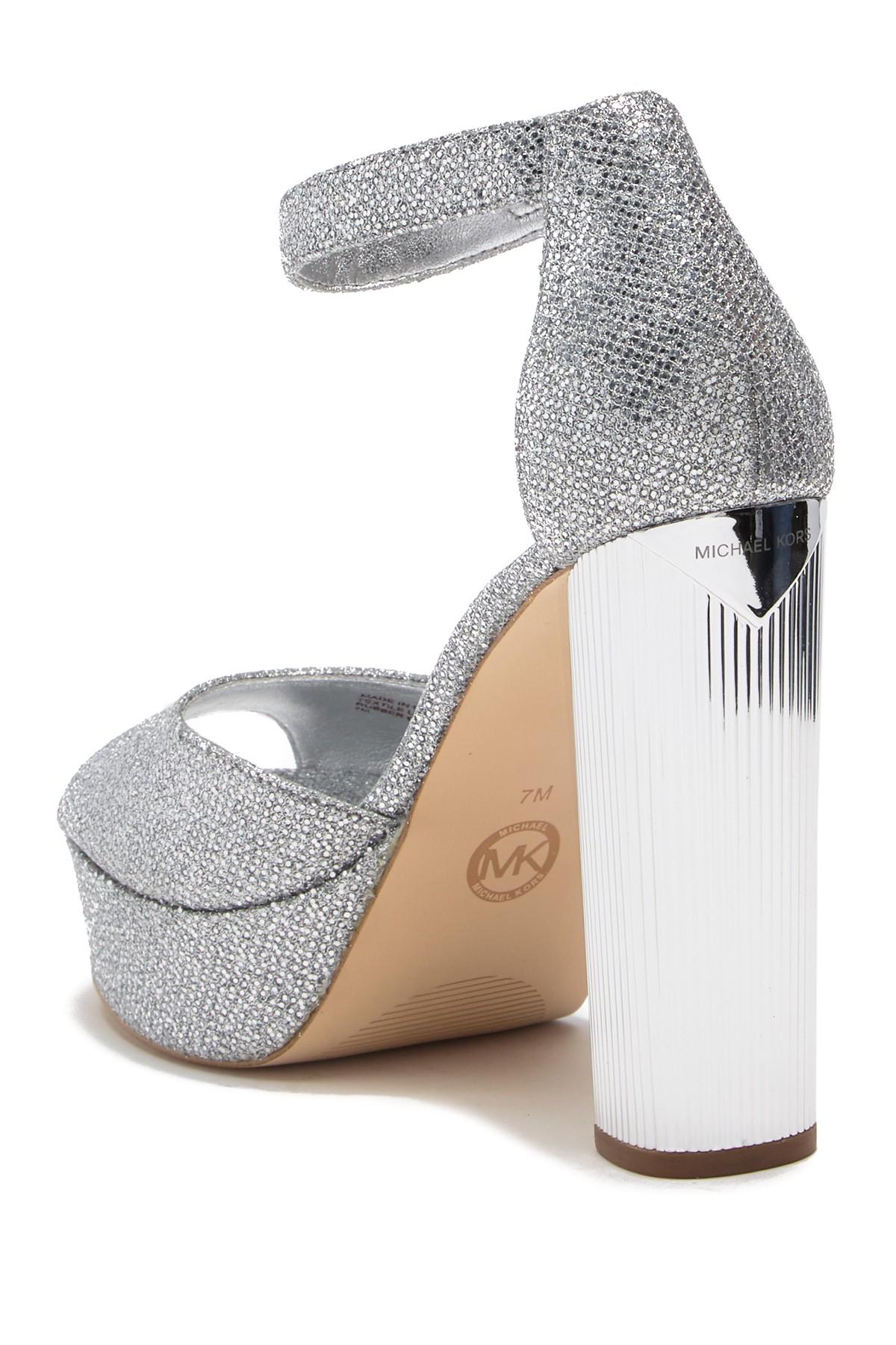 Michael Kors Silver Sandals Girls Size 4  eBay