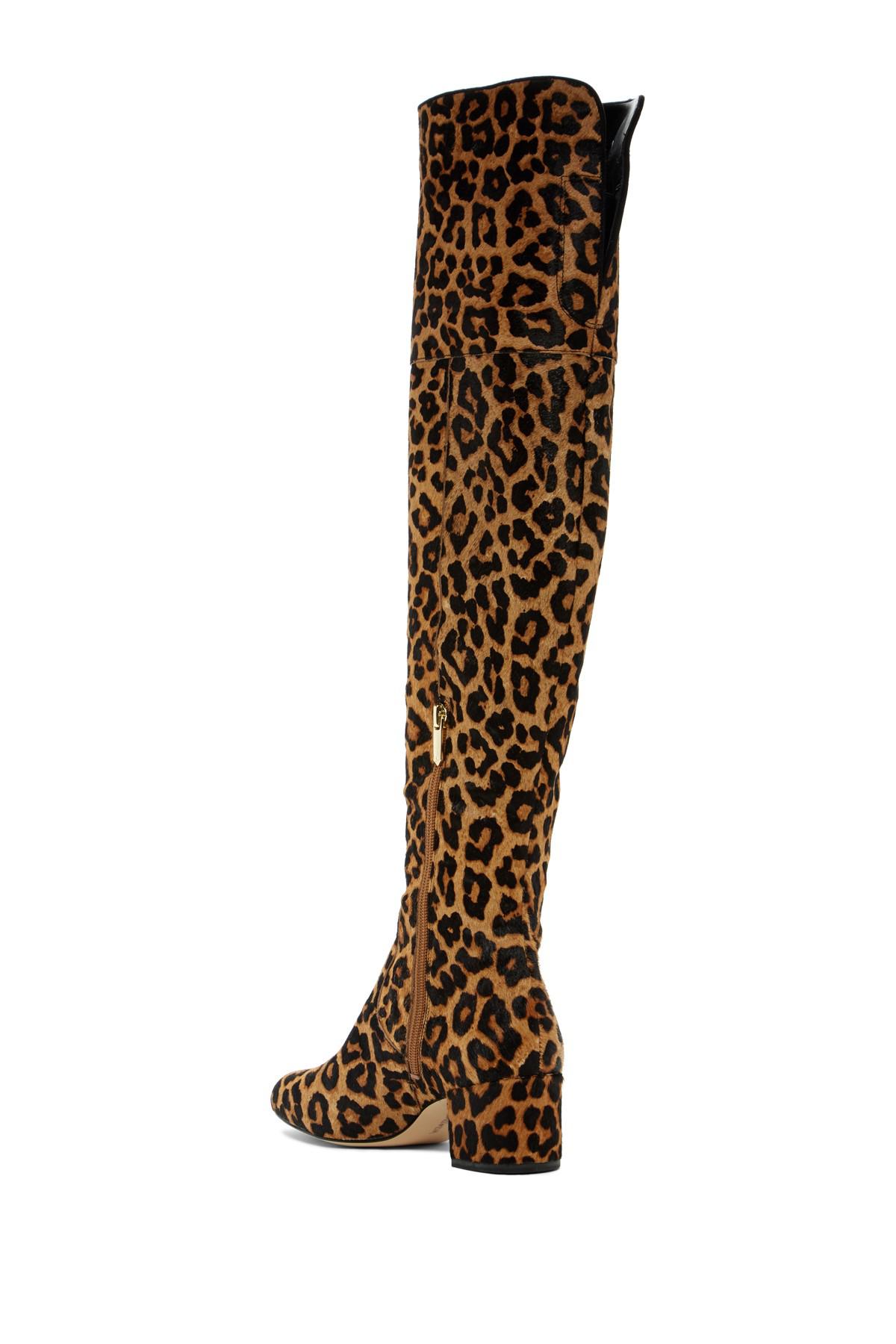 sam edelman leopard print booties