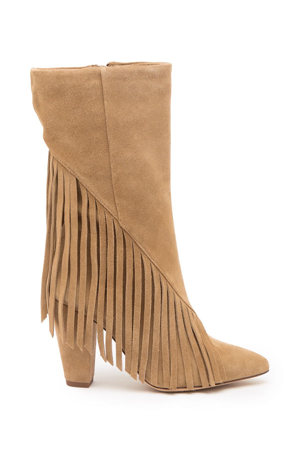 splendid camron fringe boot
