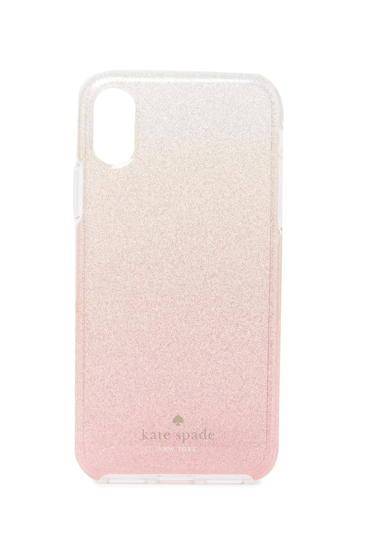 Kate Spade Glitter Ombre Iphone X Case in Pink Lyst