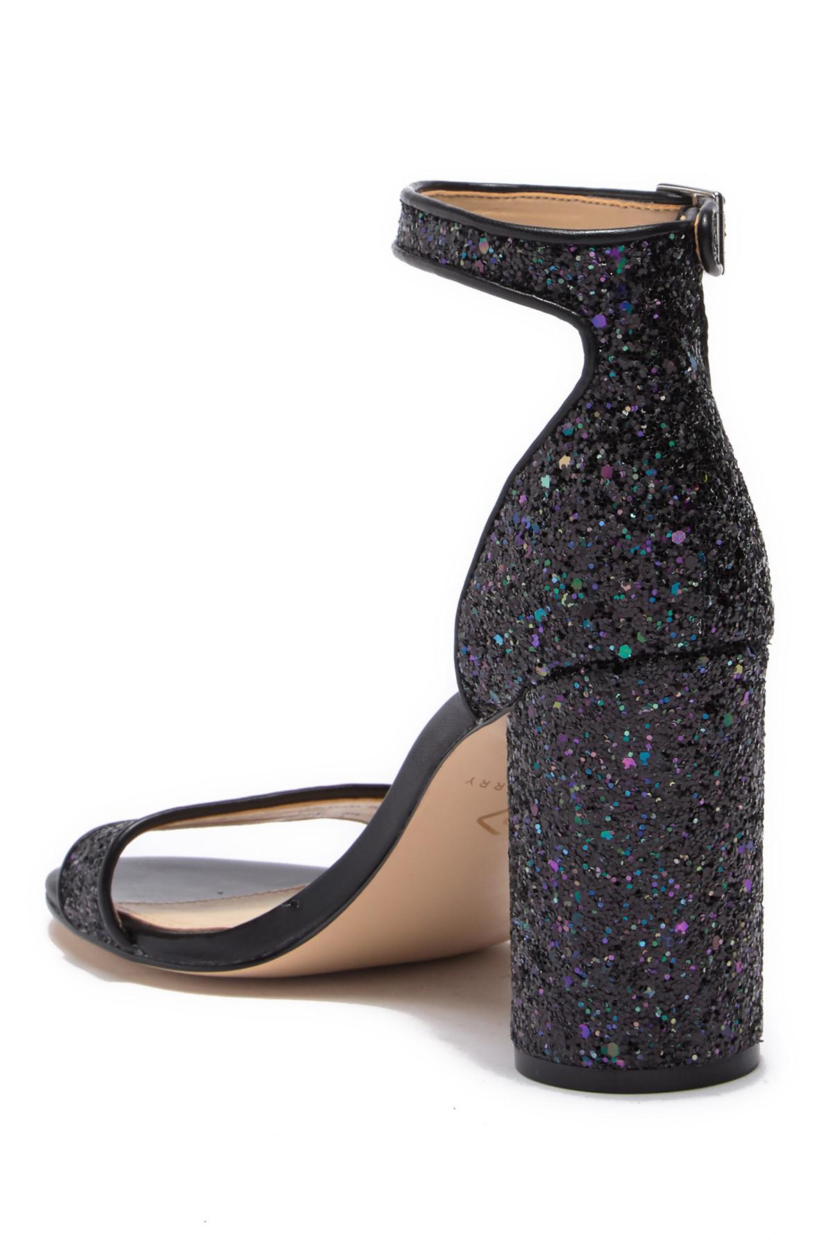Black Mommoi Glitter High Heel Pumps - KeeShoes
