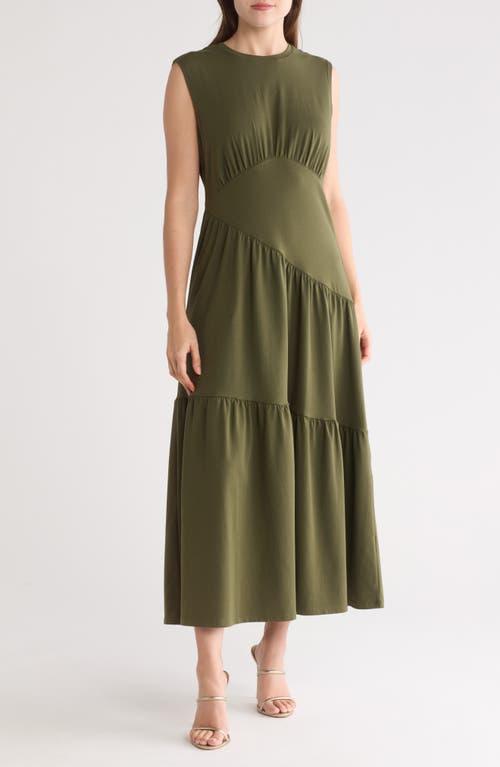 Maxi Dress Macys Dkny Dress DKNY Tiered Stretch Cotton Maxi Dress