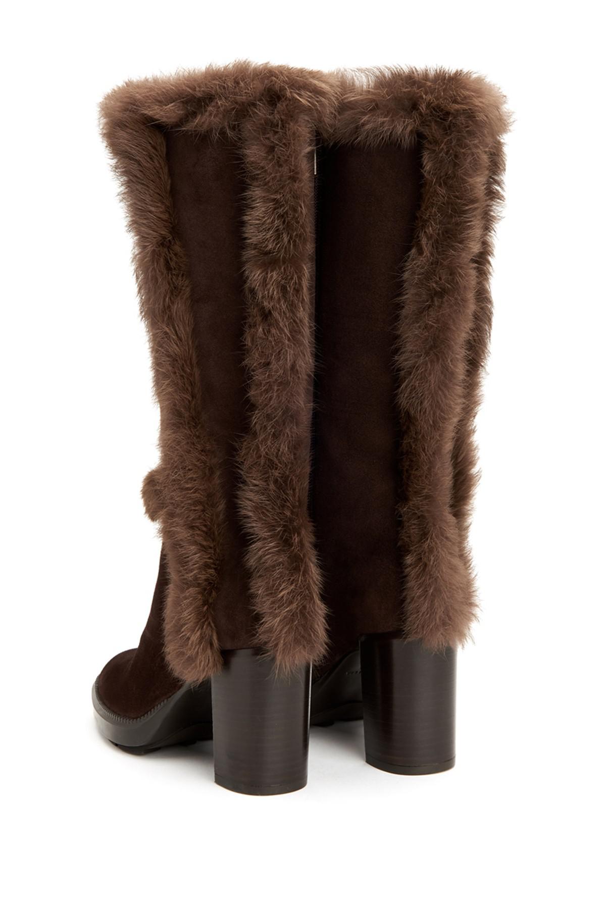 idris genuine shearling boot