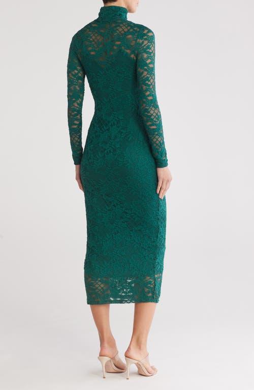 AFRM LOS ANGELES Marni Long Sleeve Lace Maxi Dress in Green Lyst
