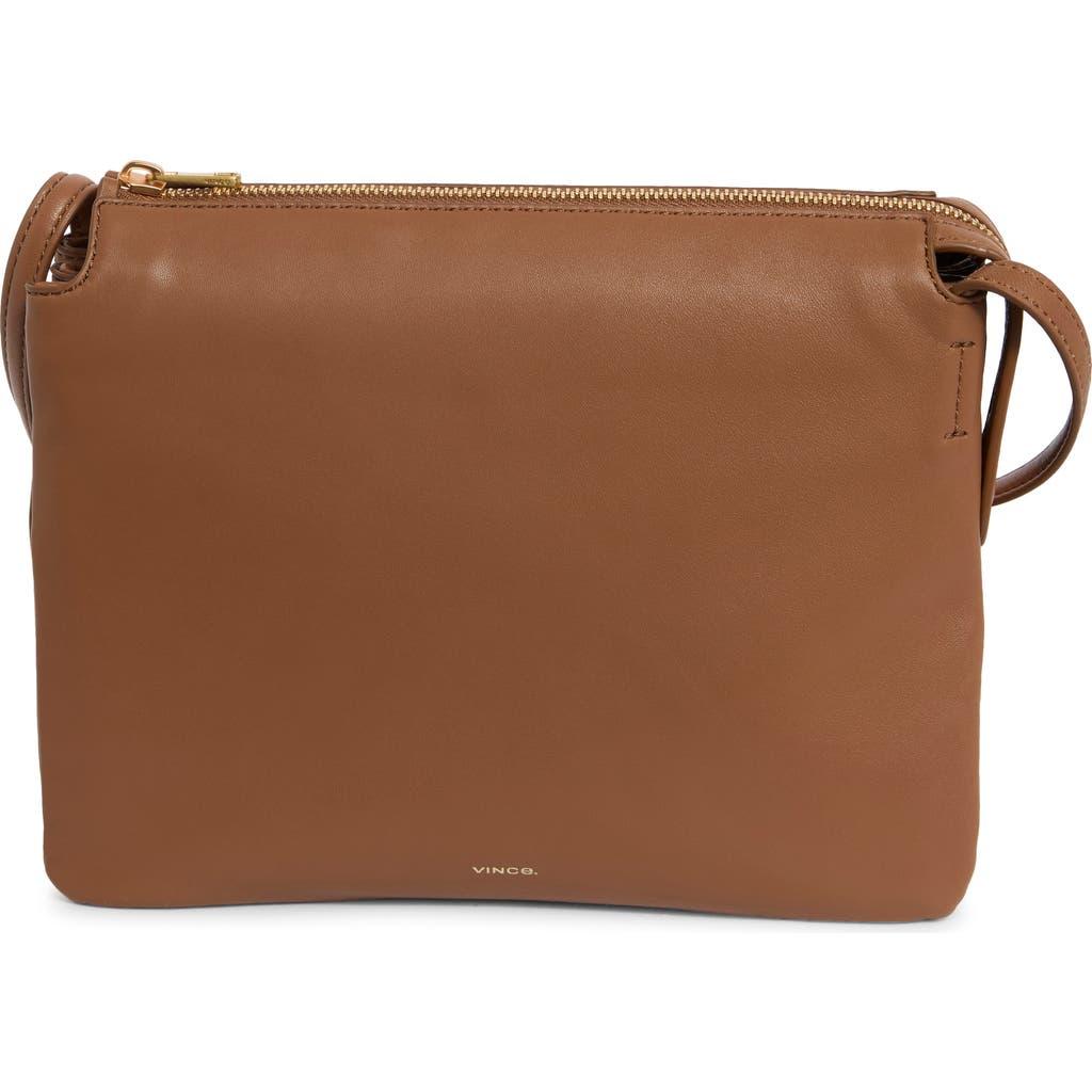 Vince Sammi Triple Compartment Swing Crossbody Bag in Brown | Lyst