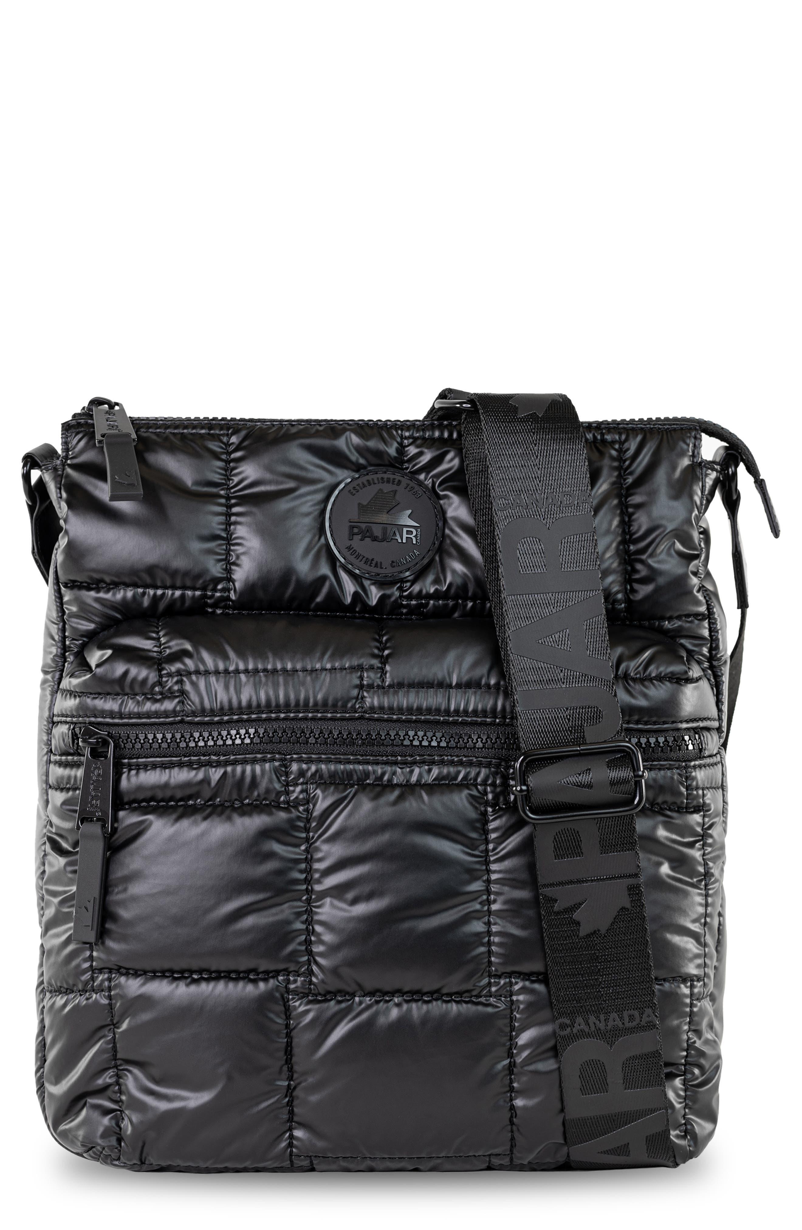 Pajar Quilted Crossbody Bag in Black Lyst