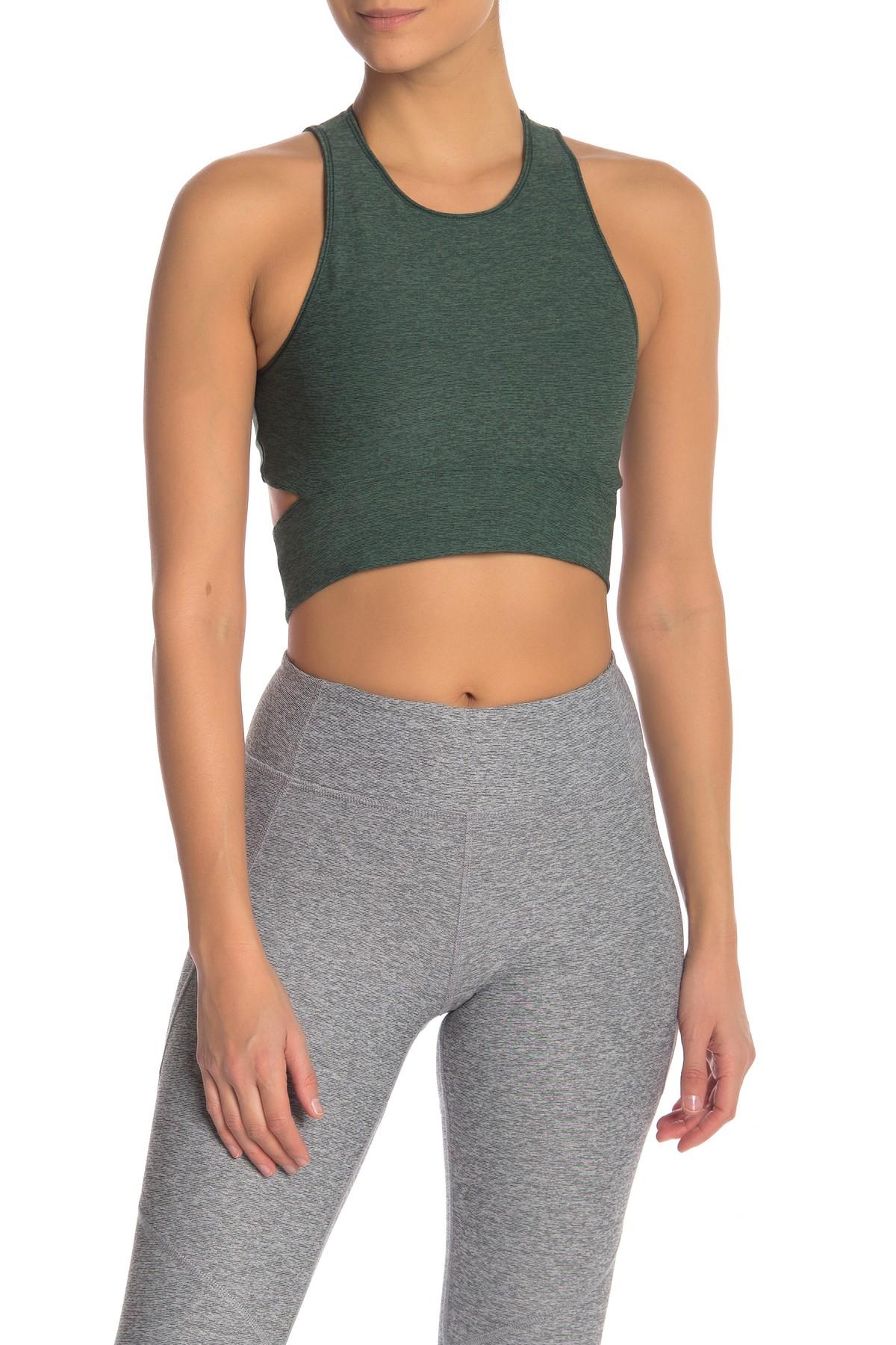 Outdoor Voices Back Cutout Sports Bra