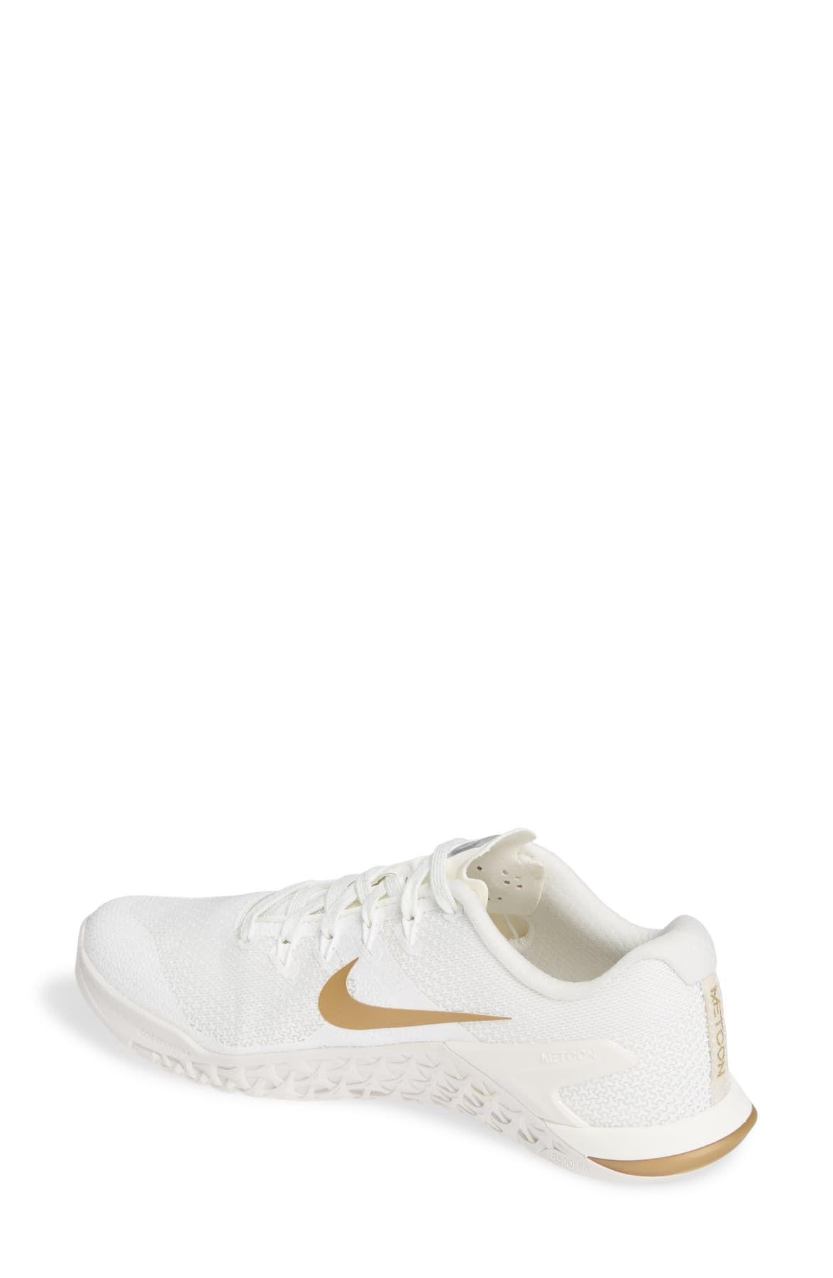 Nike Metcon 4 Champagne Trainers in White - Lyst