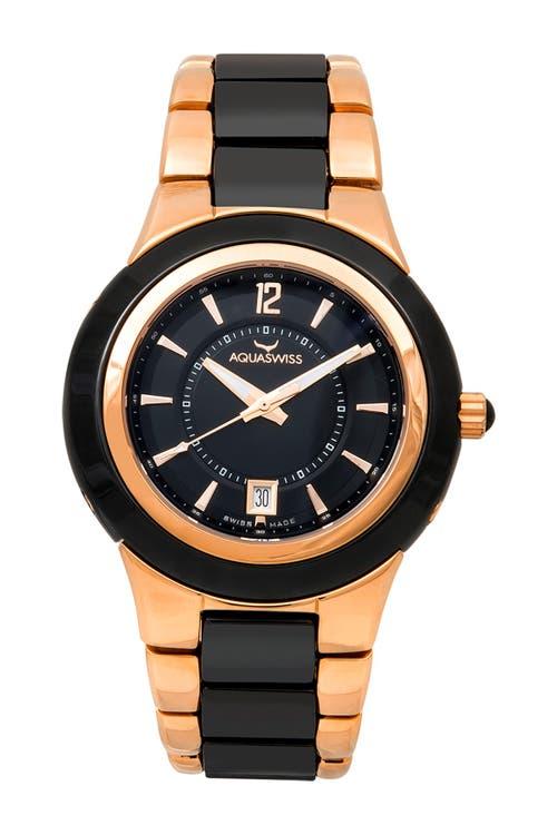 Aquaswiss Ceramic Bracelet Swiss Watch Lyst