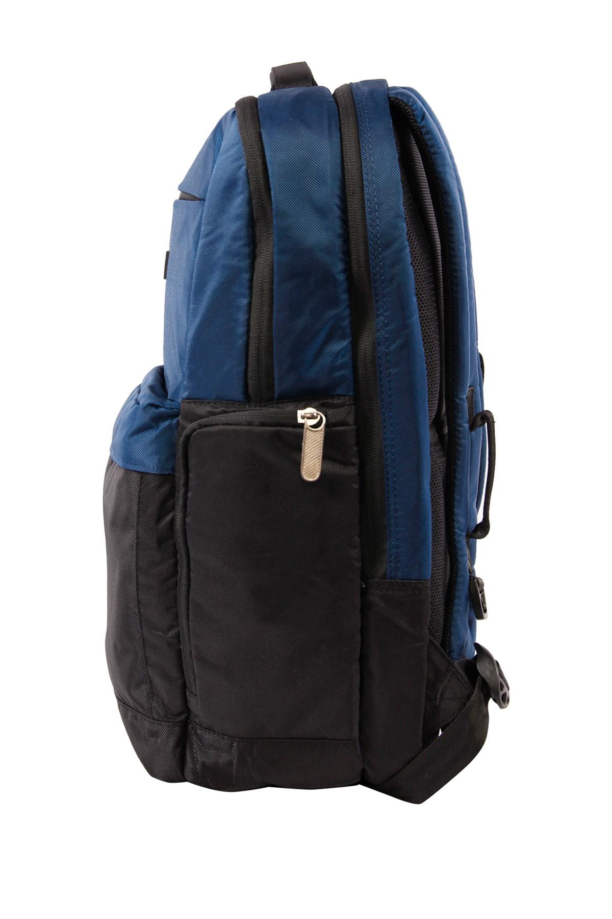 original penguin backpack in navy