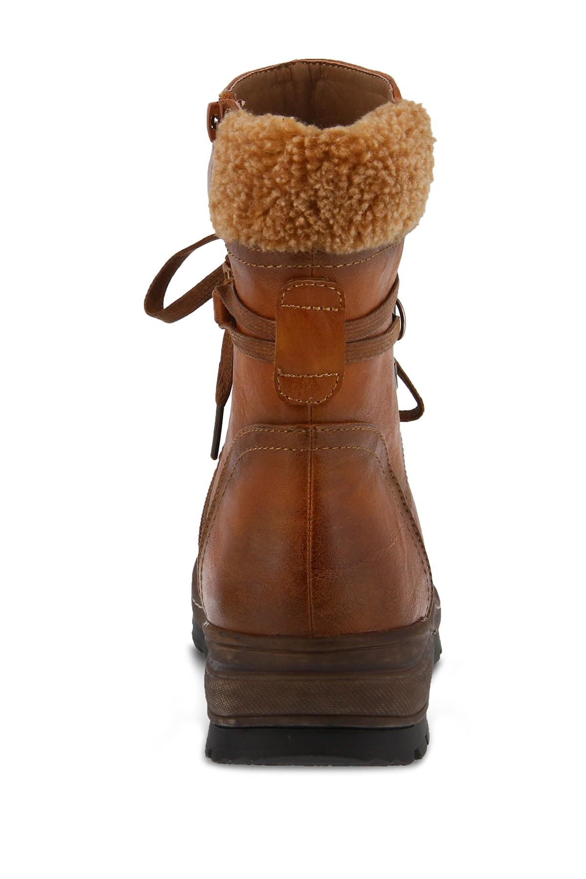 spring step lace up boots