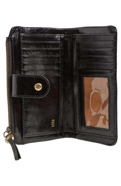 Hobo International Herald Leather Wallet in Black Lyst