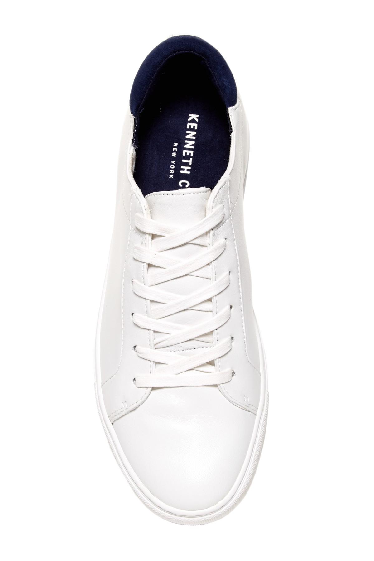 kenneth cole kip leather sneakers